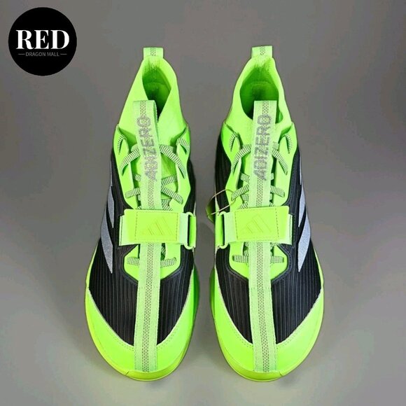 Adidas Adizero Edge+ TPU Baseball Cleats Solar Green IH6139 - Men's Size 10.5 - Picture 6 of 14